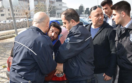 Polisin elinden kaçtı, İzmiri birbirine kattı