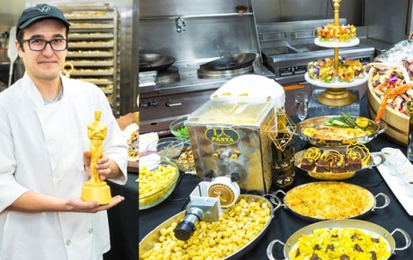 Oscar mutfağında bir Türk aşçı
