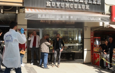 İstanbulda kuyumcu soygunu
