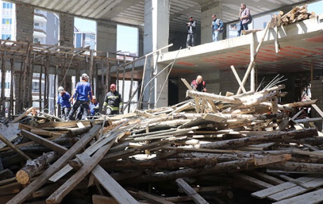 Samsunda cami inşaatında göçük, 3 işçi öldü