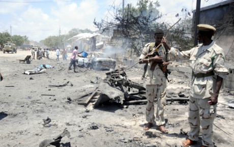 Mogadişuda şiddetli patlama