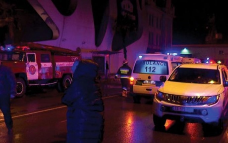 Batumda Türk otelinde yangın faciası; 12 ölü