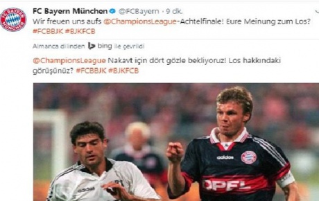 Bayern Münihli futbolcuları eşleşme heyecanı sardı