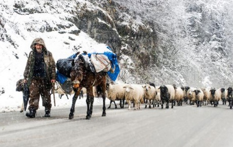 Trabzonda kartpostal gibi kış