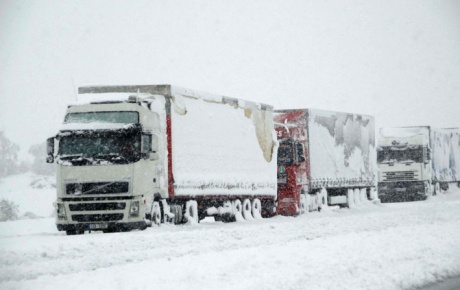 Kayseri- Malatya Karayolu kardan kapandı