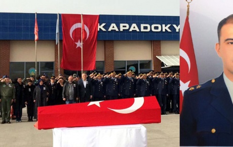 Şehit Pilot Üsteğmen, Nevşehirden uğurlandı