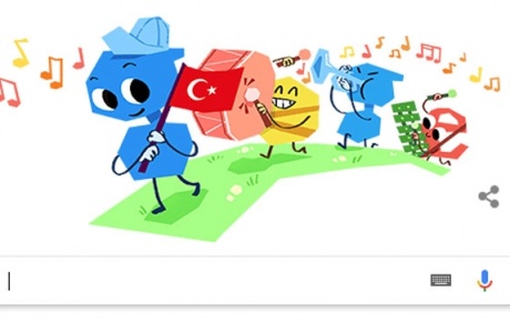Googledan 23 Nisana özel Doodle