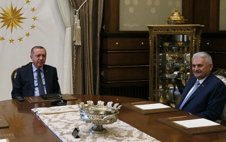 Erdoğan, Başbakan Yıldırımı kabul etti