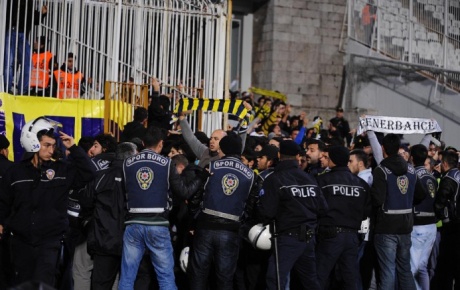Taraftarlar Fenerbahçeye destek verdi