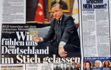 Alman basınının hedefi Erdoğan