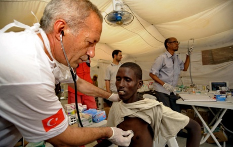 Türkiyeden Yemene sahra hastanesi