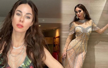 Defne Samyeli transparan elbisesiyle sosyal medyayı salladı!