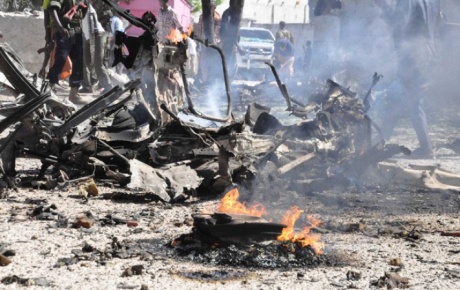 Mogadişuda patlama: 11 asker öldü