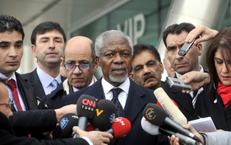 Annan Suriyedeki saldırıları kınadı
