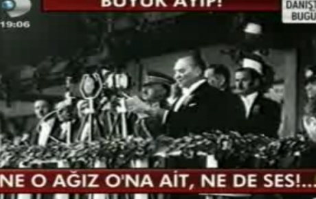 TRT ve Danıştaydan Atatürke büyük ayıp