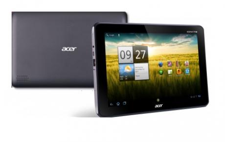 Acerın Android 4.0lı tableti Türkiyede