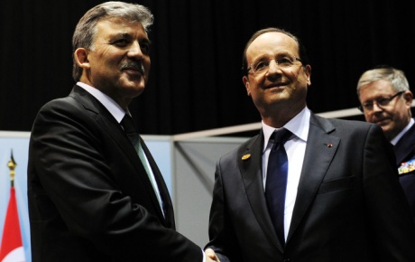 Cumhurbaşkanı Gül, Hollande ile görüştü