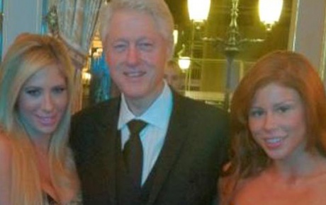Bill Clinton yine yakalandı