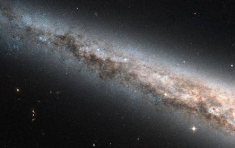 Hubble spiral galaksiyi böyle yakaladı