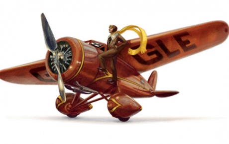 Google, Amelia Earhartı unutmadı