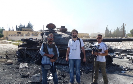 AA muhabiri Suriyede yaralandı