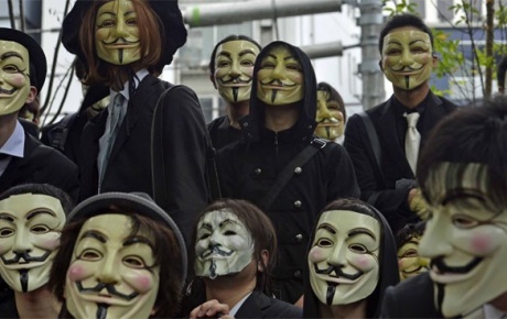Anonymous Gezi Parkı için hackledi