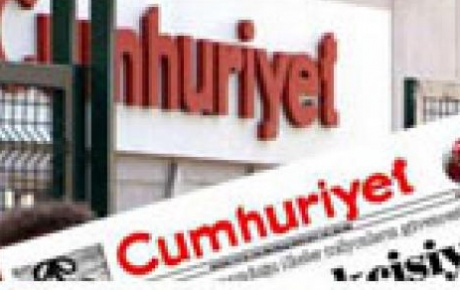 Cumhuriyet Gazetesinde deprem