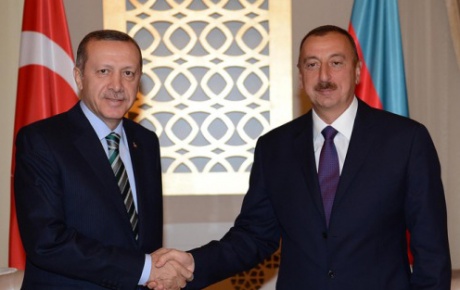 Erdoğan,Aliyev ile biraraya geldi