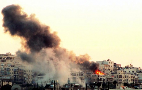 Esad güçlerinin karargahına saldırı