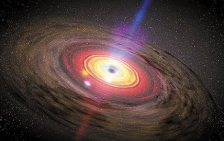 Galaksi kümesinde ikiz kara delik
