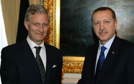 Erdoğan, Belçika Veliaht Prensi Philippe ile görüştü