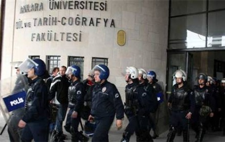 Ankara Üniversitesinde kavga