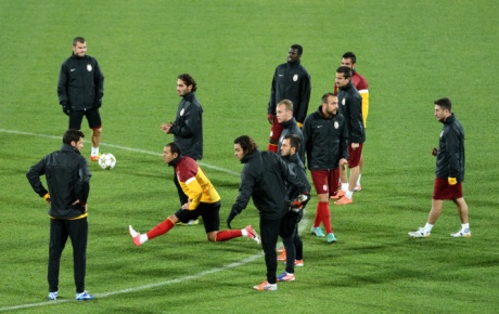 Galatasaray, CFR Cluj maçına hazır