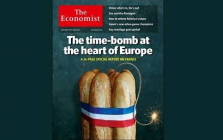 Economist Fransızları kızdırdı