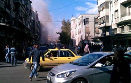Şamda İçişleri Bakanlığına saldırı