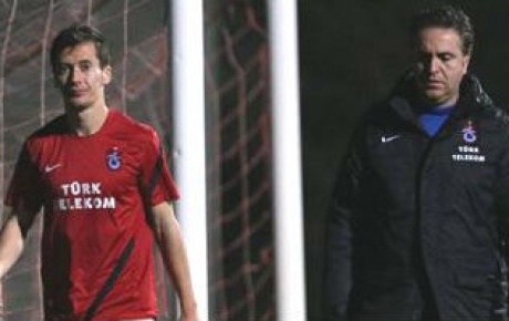 Trabzonsporda Sapara ve Cech antrenmanı tamamlayamadı
