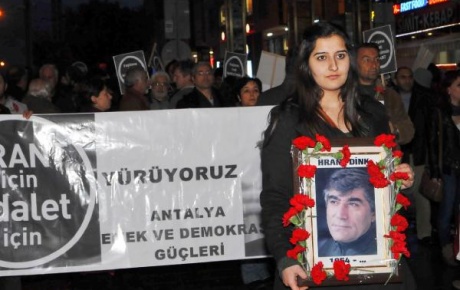 Hrant Dink için yürüdüler