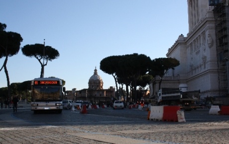 Romada toplu taşıma grevi