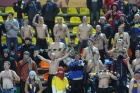 Bate Borisov- Fenerbahçe maçında çıplak taraftar