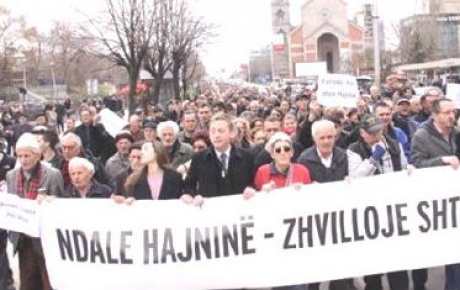 Kosovada elektrik protestosu
