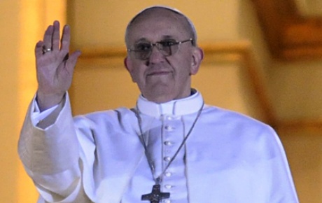 Papa göreve resmen başladı