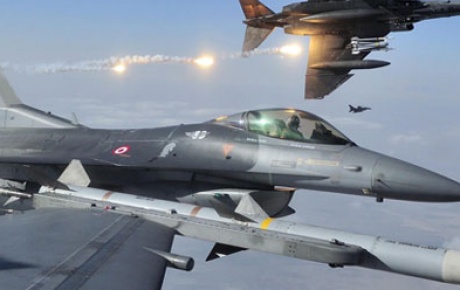 Türk F-16ları sınıra gönderildi!