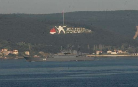 Rus gemileri,Çanakkale Boğazında