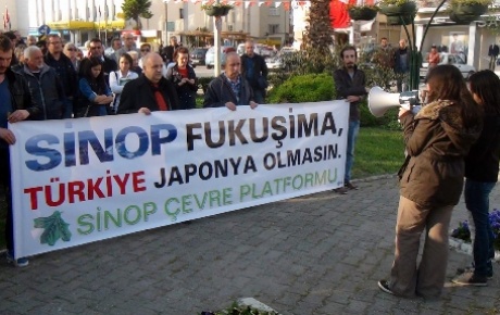 Sinopta nükleer karşıtı eylem