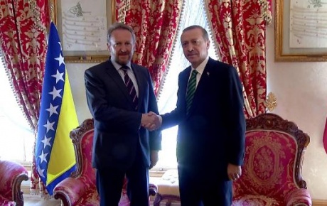 Erdoğan, İzzetbegovici kabul etti