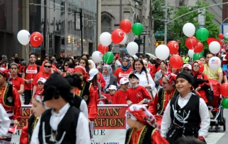 New Yorkta Türk yürüyüşü